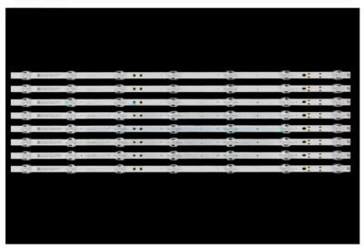 8pcs LED Strips For LG 65UQ6570PUJ 65UQ7570PUJ GC65D07-ZC46AG-04D