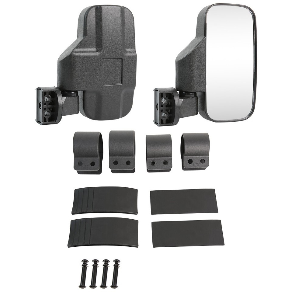 360° UTV Rear View Side Mirrors For Kubota RTV 500 850 900 1100 1140 X ...