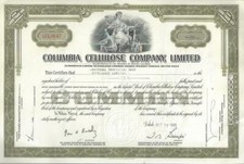 Columbia Cellulose Company, Limited, Canada 1959