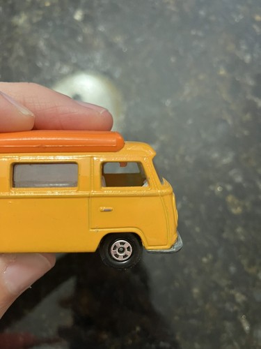 MATCHBOX 1970 SUPERFAST #23 VOLKSWAGEN "DORMOBILE" CAMPER DIECAST LESNEY ENGLAND - Picture 9 of 13