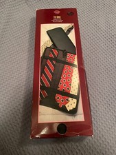Travel Tie Vinyl Case Holds 6 Ties 
