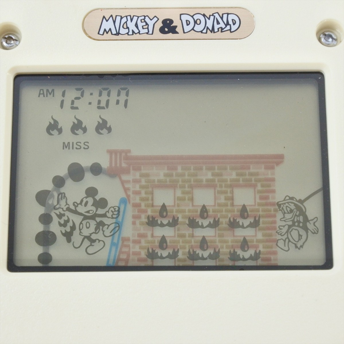 LCD MICKEY and DONALD Multi Screen Nintendo Game Watch DM-53