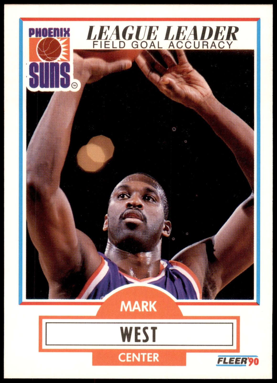Mark West #153 1990-91 Fleer