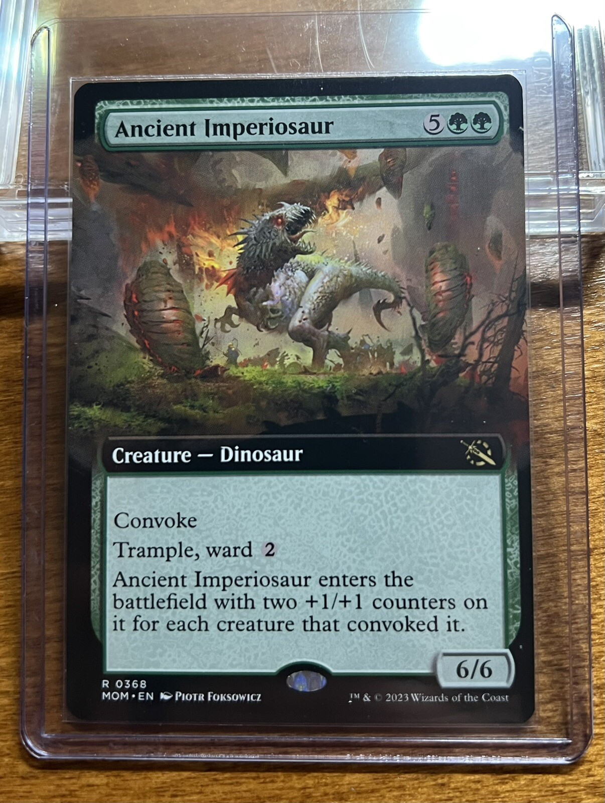 Magic: The Gathering - Antico Imperiosauro (174) - Espansione La Marcia Della Macchina - 5