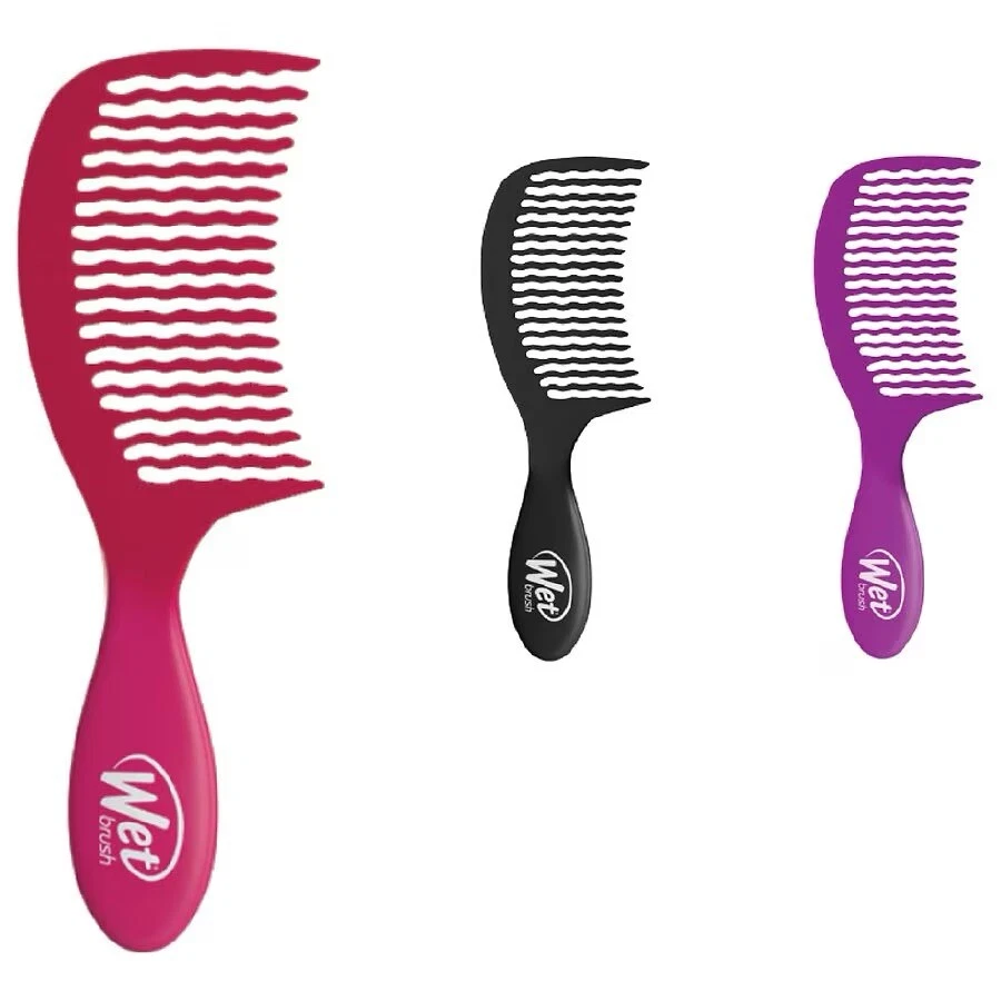 3 Pack - WET BRUSH DETANGLING COMB Assorted Colors - Imagem 2 de 4