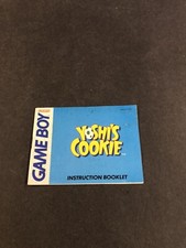 yoshi cookie gameboy manual