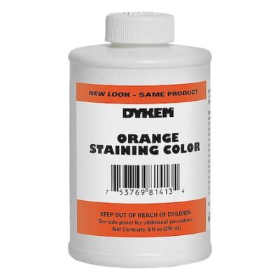 Dykem 81413 Opaque Staining Color,8 Oz,Orange
