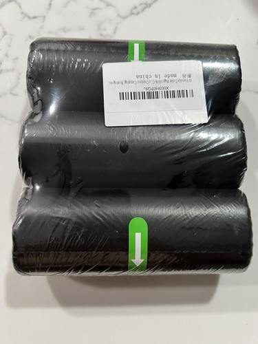 60 Portable Garbage Bags 100% Compostable Camping Toilet Bags Use with 5 Gallon - Picture 3 of 9