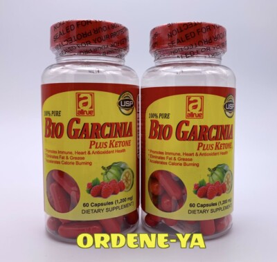 Bio Garcinia Cambogia Plus Ketone 100% Pure 120 Capsules Weight Loss Cure 