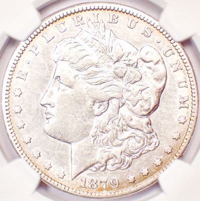 1879-CC Morgan Silver Dollar $1 Carson City Coin - Certified