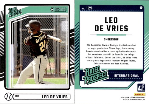 2024 Donruss Baseball Complete Your Set #1-167 You Pick! - Picture 110 of 147