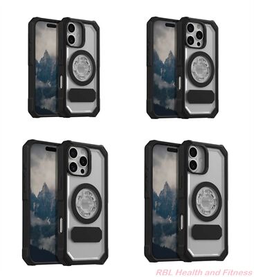 ROKFORM iPhone 16 CRYSTAL Case -16/16 Plus/Pro/Pro Max - MagSafe Compatible
