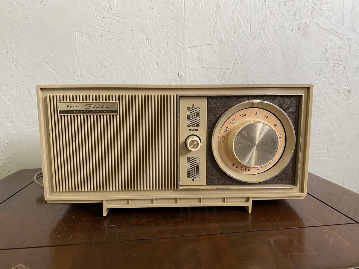 Sears Silvertone Transistor Radio 8001 Instant Sound (Working) | eBay