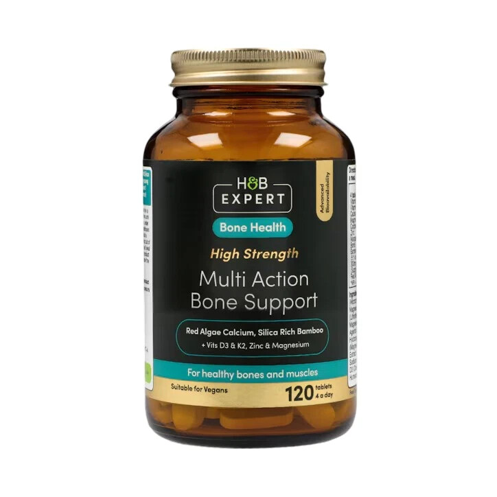 Holland & Barrett Multi Action Bone Support High Strength 120 Tablets