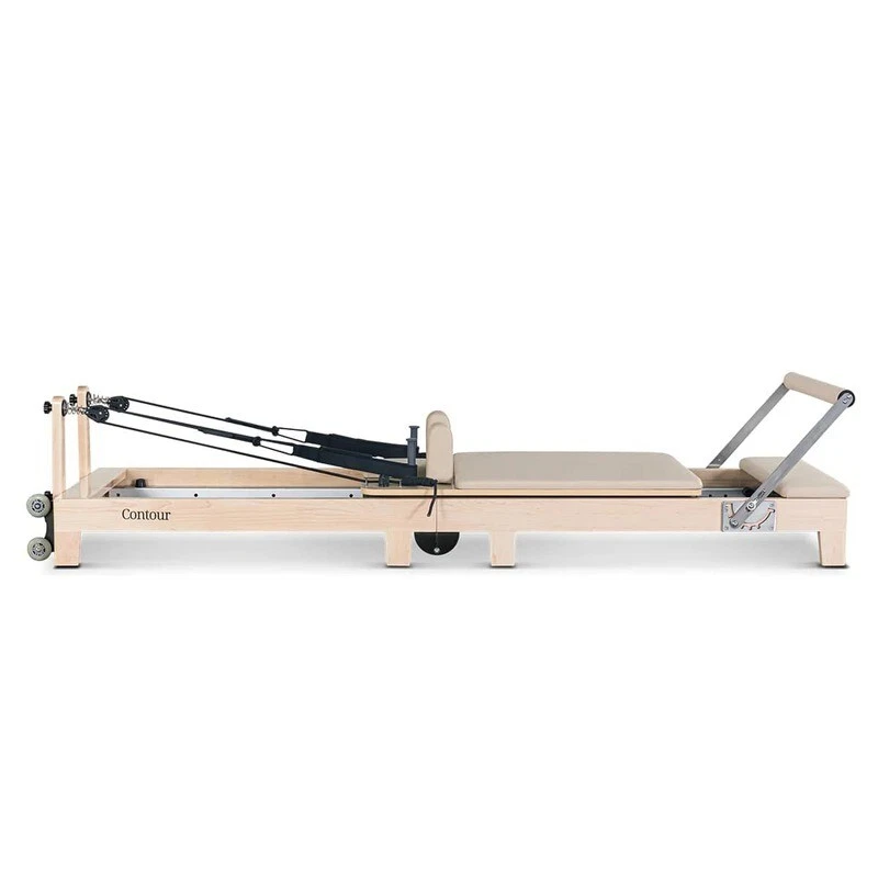 Lifespan Fitness Contour Folding Wooden Pilates Reformer Machine (Beige) - image 2 of 4