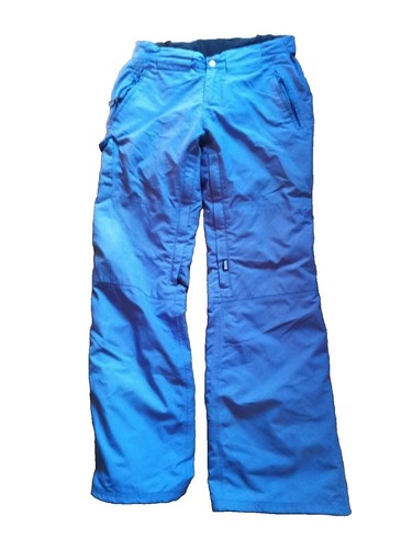Airblaster Snow pants Women's M Blue, zip pockets, lined, hook