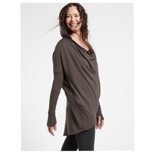 Athleta Purana Wrap Sweatshirt size L 