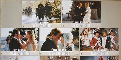 Z021 8x Aushangfotos DER PATRIOT / The Patriot - 2000 Mel Gibson, Heath Ledger