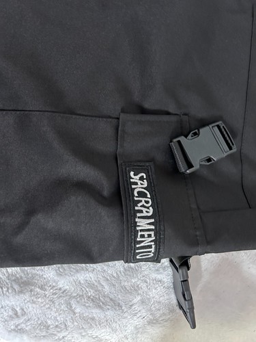 XYXIONGMAO Men's Joggers Techwear Black Hip Hop Cargo Shorts Streetwear - Picture 4 of 7