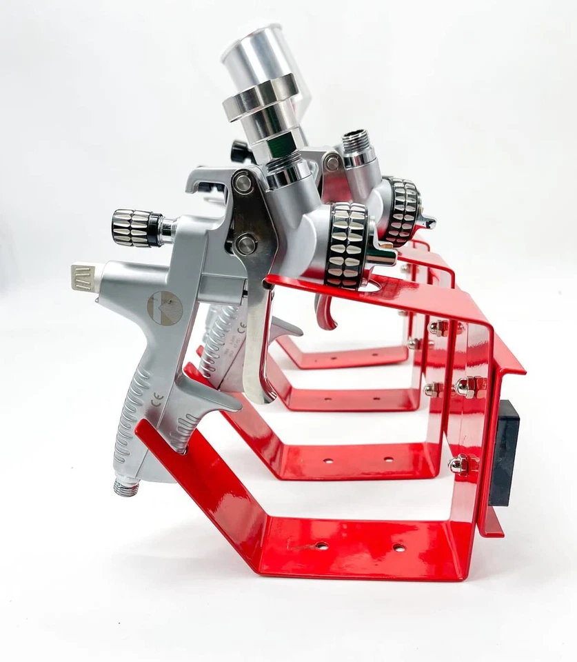 Soporte magnético para pistola pulverizadora de pintura, tiene capacidad para 4 alimentación por gravedad - (5778) Foto 3 de 4