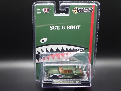 2025 M2 MACHINES 1987 BUICK GRAND NATIONAL CUSTOM SGT. G BODY HS55 25-03 1:64 - 第 1/7 張圖片