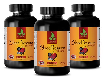 BLOOD PRESSURE Support - Blood Pressure Monitor - Heart Healthy Supplement 3 Bot