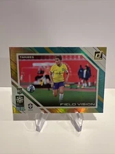 2023 Donruss FIFA Womens World Cup Field Vision #2 Tamires - Brazil GOLD 07/10