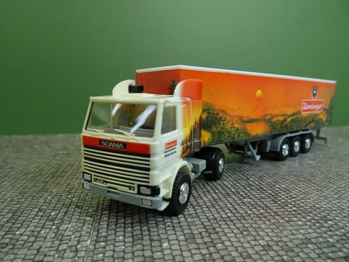 Herpa 1:87 H0 Sattelzug Scania 142 Wernberger WR286 guter Zustand