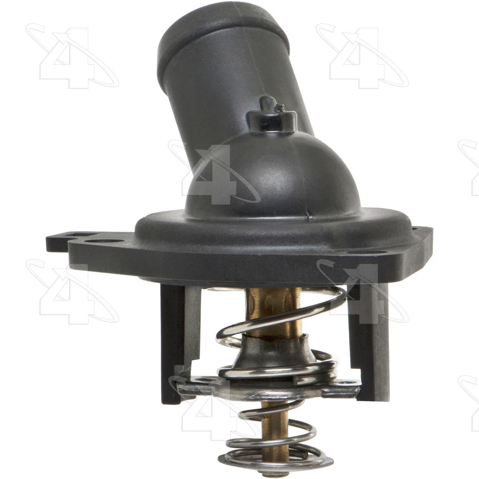 Termostato de refrigerante del motor 4 estaciones/conjunto de salida de agua para Honda CR-V 2007-2014 Foto 4 de 4