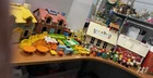 VINTAGE LOT~FISHER PRICE 5~HOUSES, BARN W/SILO,SCHOOL W/ ACCESSORIES SEE PHOTOS