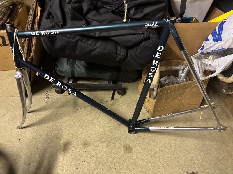 De Rosa Columbus SLX Steel Bike Frame
