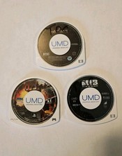 PSP Game And Movie UMD Lot Iron Man, MIB, National Treasure 2 