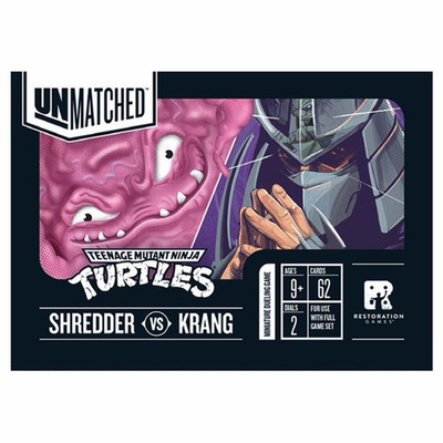 #ad Unmatched Adventures: Teenage Mutant Ninja Turtles: Shredder Krang Hero Deck $49.99