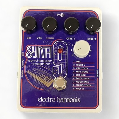 Electro-Harmonix SYNTH9 Shifter Pedal 3974 getestet & funktioniert