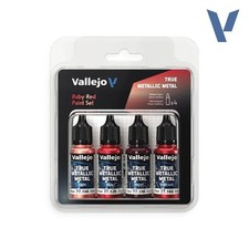 Vallejo True Metallic Metal Color Set Acrylic Paint Series