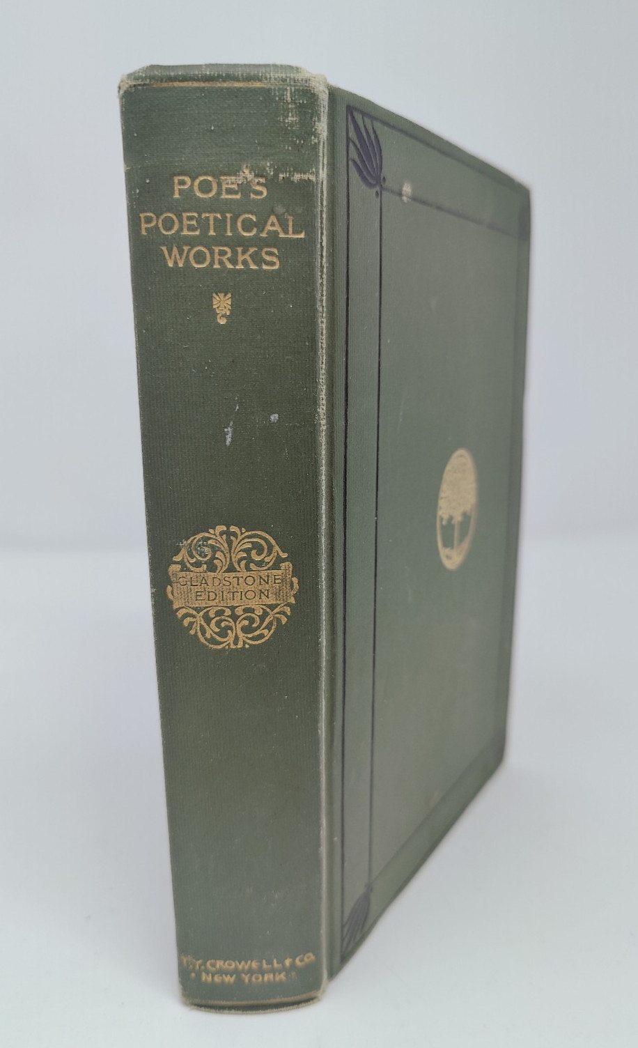 Poe's Poetical Works Gladstone Edition T.Y. Crowell, New York, c1902 HC