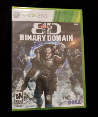 Binary Domain (Microsoft Xbox 360, 2012) NEW FACTORY SEALED