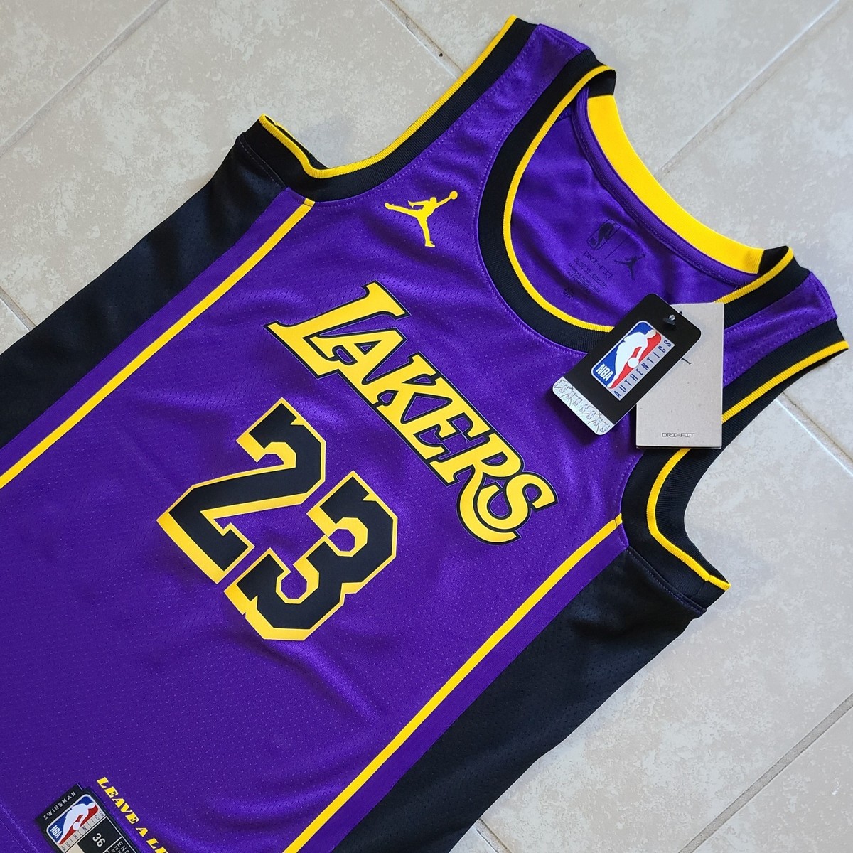 Lebron James Los Angeles Lakers Jordan Jersey NWT | eBay