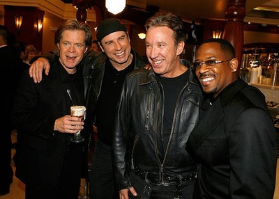 Actors Williams H Macy John Travolta Tim Allen Martin Lawrence arr- Old Photo 1