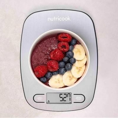 Digitale Küchenwaage Nutricook Ultradünn Multifunktion Hochpräzise