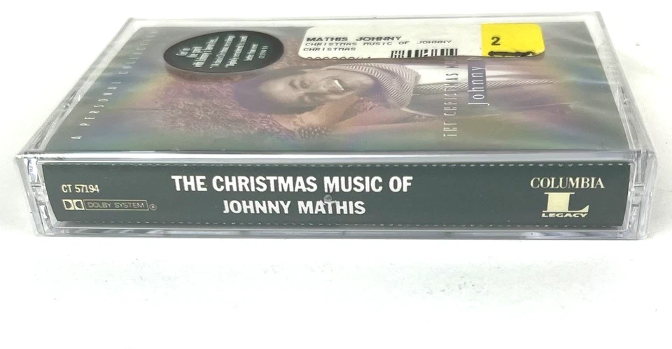 The Christmas Music of Johnny Mathis 1993 Cassette A Personal Collection New - Image 4 of 4