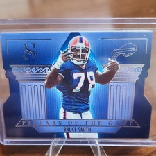 Bruce Smith 2025 Panini Silhouette Pillars of the Game Insert #16 Buffalo Bills