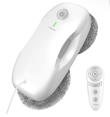 New Tosima W2 Window Cleaner Robot   3800Pa Auto Cleaning, Smart Path, Remote