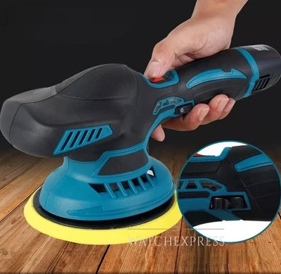 LUCIDATRICE ROTORBITALE CON DOPPIA BATTERIA LEVIGATRICE PER AUTO PROFESSIONALE