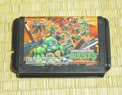 SEGA Mega Drive TMNT Return of the Shredder Spiel Software nur Original