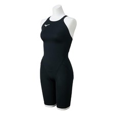  Mizuno Swim Competitive Swimsuit GX/SONIC STREAM Half Suit Lace Open Back 