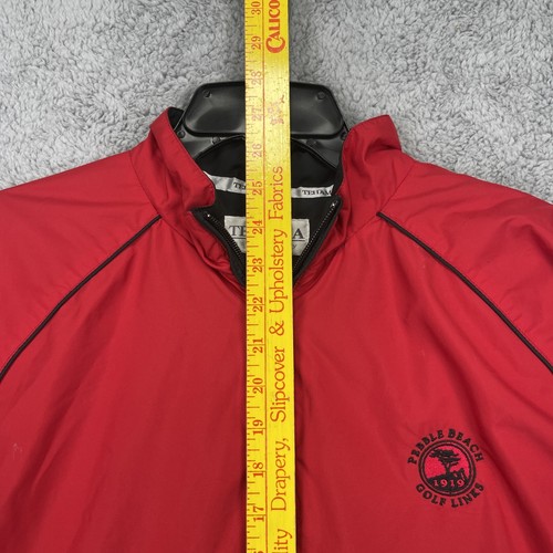 TEHAMA  Pebble Beach Womens XL 1/4 Zip Golf Casual Pullover Jacket Long Sleeve - Picture 8 of 11