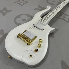 Hot sale White Prince Cloud Electric Guitar Gold Hardware S-H PICKUP arrow inlay
