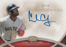 2012 Topps Tier One Baseball Cards 36