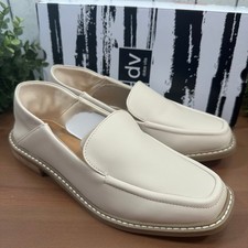 DV By Dolce Vita Women's Flirty Ivory Loafers Size 8.5